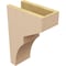 Ekena Millwork 5"W x 10"D x 15"H Classic Monterey Rough Cedar Woodgrain TimberThane Corbel, Primed Tan CORUR05X10X15MONRCPR - alternate 2